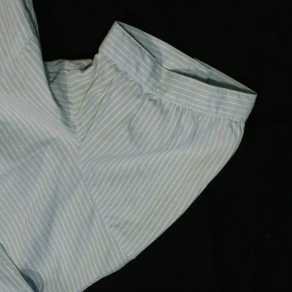 Banana Republic Blue/White Button Up - Picture 4 of 12